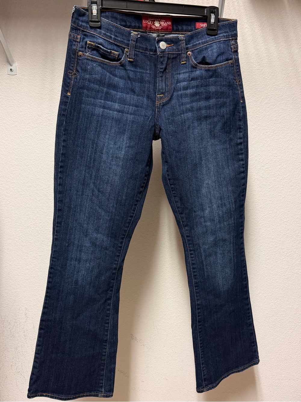 Lucky Brand Women's Dark Blue Bootcut ankle Jeans